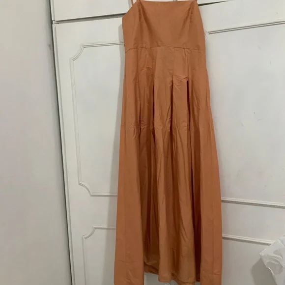 Farm Rio Maxi Dress – Size L (G) – Nude/Peach Tone - Picture 4 of 7